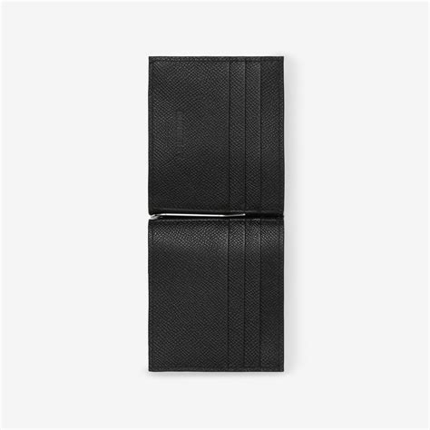 burberry men's wallet money clip